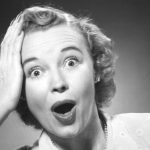 UNITED STATES - CIRCA 1950s: Woman with surprised look. (Photo by George Marks/Retrofile/Getty Images)